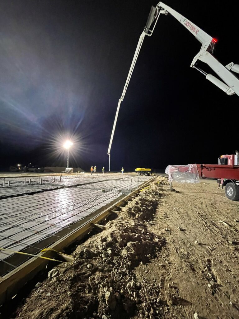 Concrete Pouring machine