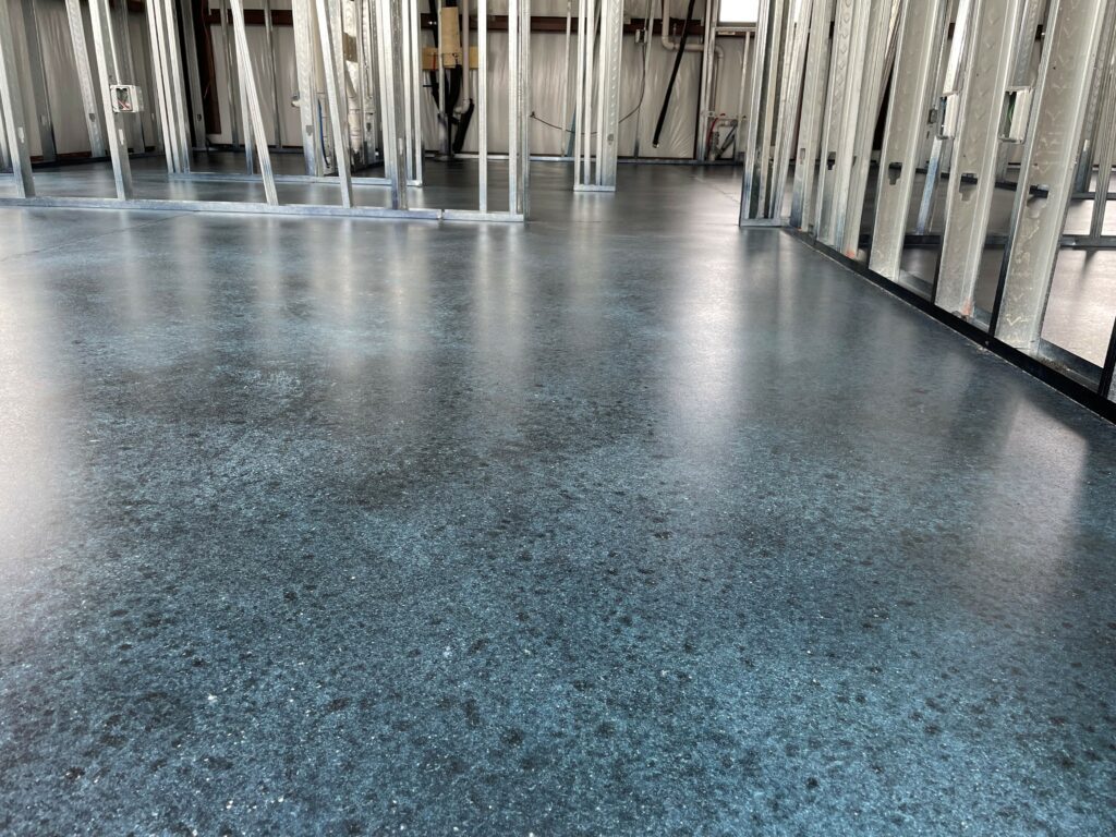 stained floor